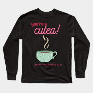 Tea Valentine Long Sleeve T-Shirt